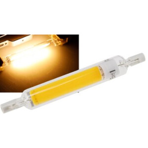 LED Strahler 8W R7s "RS118 COB8" 360°, 3000k, 920lm, 118mm, warmweiß