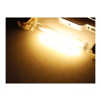 LED Strahler 8W R7s "RS118 COB8" 360°, 3000k, 920lm, 118mm, warmweiß