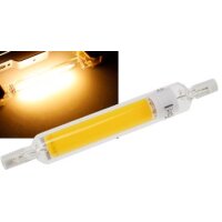 LED Strahler 8W R7s "RS118 COB8" 360°, 3000k, 920lm, 118mm, warmweiß