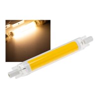 LED Strahler 8W R7s "RS118 COB8dim" 360°, 3000k, 887lm, 118mm, warmweiß