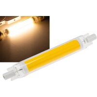 LED Strahler 8W R7s "RS118 COB8dim" 360°, 3000k, 887lm, 118mm, warmweiß
