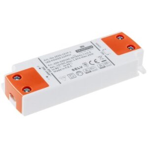 LED-Trafo "CT-SL20" SlimLine 0,5-20W Ein 180-264V, Aus 12V= Konstantspannung