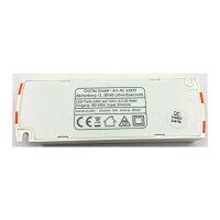 LED-Trafo "CT-SL20" SlimLine 0,5-20W Ein 180-264V, Aus 12V= Konstantspannung