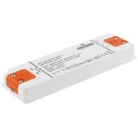 LED-Trafo "CT-SL30" SlimLine 0,5-30W Ein 198-264V, Aus 12V= Konstantspannung