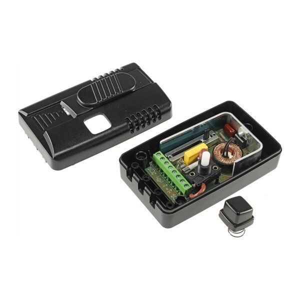 Fußdimmer mit Schalter für LED & Halogen – Phasenanschnitt, 3–300W, 2 Ausgänge