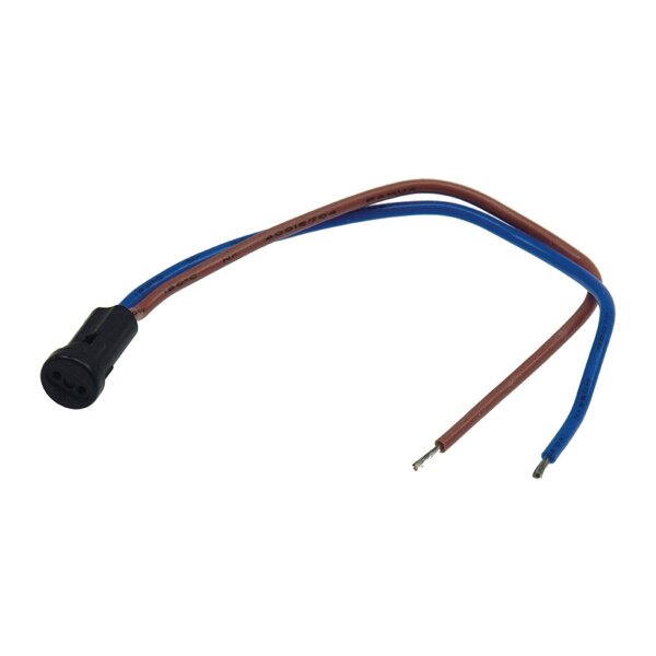 G4 Lampenfassung "Mini" rund, max 12V/50W, 15cm Kabel
