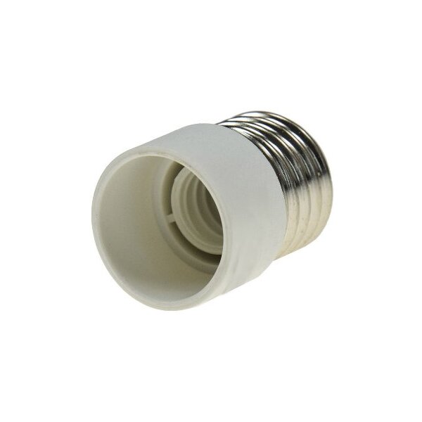 Lampensockel-Adapter, Kunststoff E27 auf E14