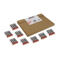 Micro-Batterien ARCAS Alkaline Typ AAA/LR03, 1,5V, 36er Flat-Pack