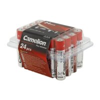 Camelion AlkalinePlus AAA/LR03 Batterien &ndash; 24er Box, 1,5V, cadmium- &amp; quecksilberfrei