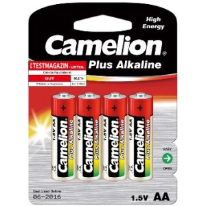 Mignon-Batterien CAMELION AlkalinePlus Typ AA/LR6, 1,5V,...