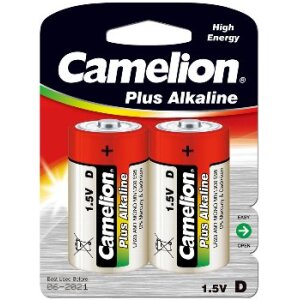 Mono-Batterien CAMELION AlkalinePlus Ty D/LR20, 1,5V, 2er...