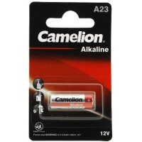 Alkaline Batterie A23 12V, 28x10mm, 1er-Blister