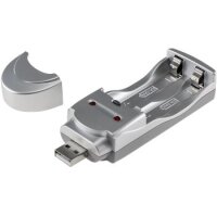 Akku-Ladegerät USB für 2x Micro AAA/Mignon AA