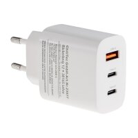 Stecker-Netzteil mit USB-C "CTN-PD65 a3" In 100-240V~, Out 5,0V/9,0V/12,0V=, 65W
