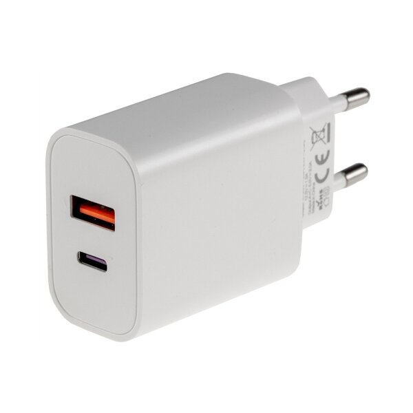 Stecker-Netzteil mit USB "CTN-0522 A-C" 20W, 5,0V/3,0A, 9,0V/2,0A, 12,0V/1,67A=