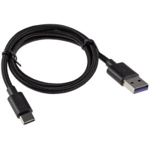 USB-Kabel USB-A auf USB-C 0,5m Stecker/Stecker, 5-12V, max 36W / 3A