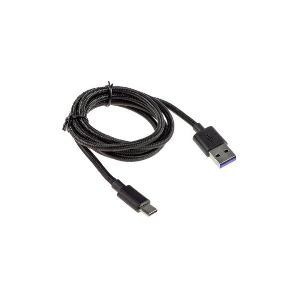 USB-Kabel USB-A auf USB-C 1,0m Stecker/Stecker, 5-12V, max 36W / 3A