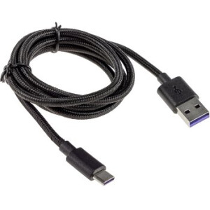 USB-Kabel USB-A auf USB-C 1,0m Stecker/Stecker, 5-12V, max 36W / 3A