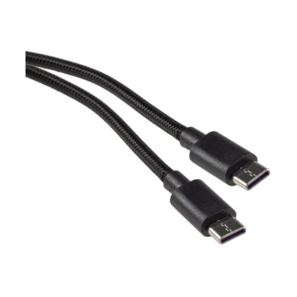 USB-Kabel USB-C auf USB-C 0,5m Stecker/Stecker, 5-20V, max 60W / 3A