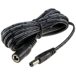 Verlängerungskabel für Netzteile 3m 5,5mm / 2,1mm, Stecker / Buchse