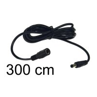 Verlängerungskabel für Netzteile 3m 5,5mm / 2,1mm, Stecker / Buchse