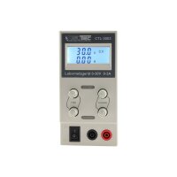 Regelbares Labornetzgerät "CTL-3003" beleuchtete LCD Anzeige, 0-30V, 0-3A