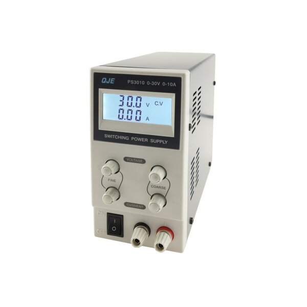 Regelbares Labornetzgerät "CTL-3010" beleuchtete LCD Anzeige, 0-30V, 0-10A