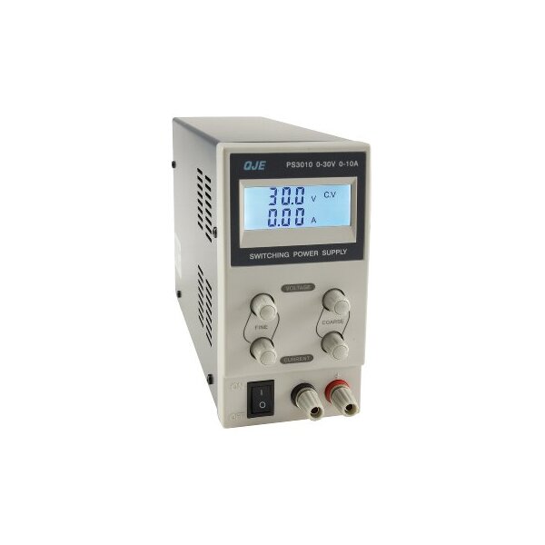 Regelbares Labornetzgerät "CTL-3010" beleuchtete LCD Anzeige, 0-30V, 0-10A