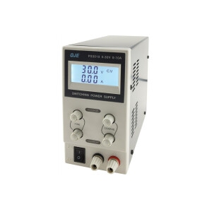 Regelbares Labornetzgerät "CTL-3010" beleuchtete LCD Anzeige, 0-30V, 0-10A