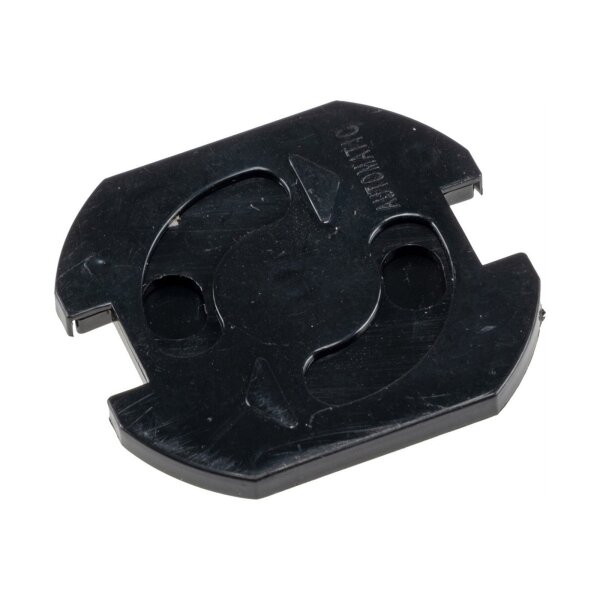 Einsteckschutz für Steckdosen, Schwarz mit Drehmechanik, 5er-Set
