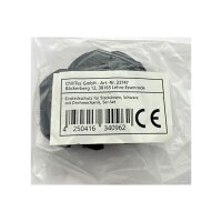 Einsteckschutz für Steckdosen, Schwarz mit Drehmechanik, 5er-Set