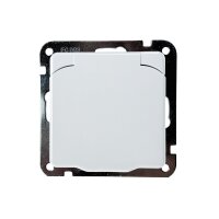 DELPHI Schutzkontakt-Steckdose IP40 250V~/ 16A, mit Deckel, UP, weiß
