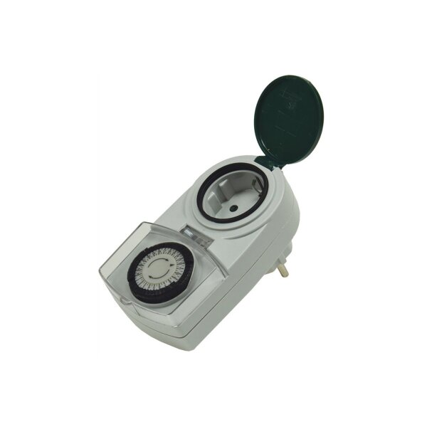 analoge Tages-Zeitschaltuhr "AAZ-7" IP44, max. 3500W / 16A