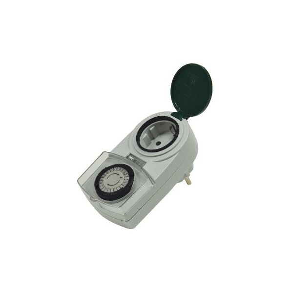 analoge Tages-Zeitschaltuhr "AAZ-7" IP44, max. 3500W / 16A