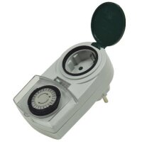 analoge Tages-Zeitschaltuhr "AAZ-7" IP44, max. 3500W / 16A