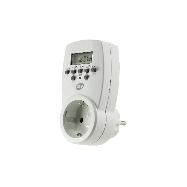 digitale Wochen-Zeitschaltuhr 230V/1800W