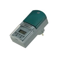 digitale Wochen-Zeitschaltuhr für Außen 7 Tage, 230V, 1800W