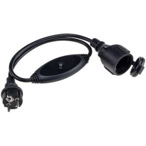 Funk-Steckdose für "Pilota Casa" IP44 Zwischenstecker 230V, 1000Watt