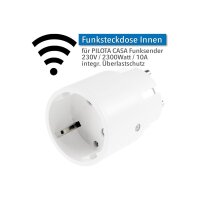 B-Ware Funk-Steckdose für "Pilota Casa" Tiny IP20, 230V, 2300W, max. 70m ( 23213 )