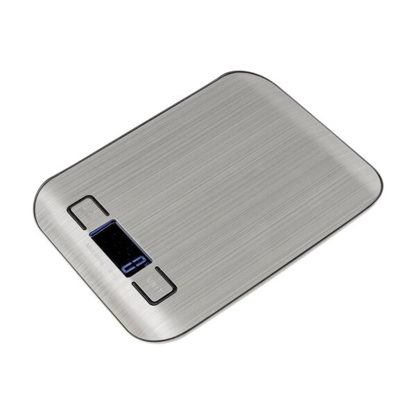 Digitale Küchenwaage CT KW-5 – 5?kg Edelstahl | Genauigkeit ±1?g | LCD-Anzeige