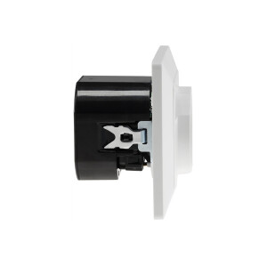 MILOS Schutzkontakt-Steckdose, matt weiß 230V~/ 16A, Unterputz, USB-C / PD