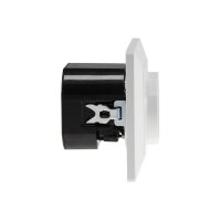 MILOS Schutzkontakt-Steckdose, matt weiß 230V~/ 16A, Unterputz, USB-C / PD