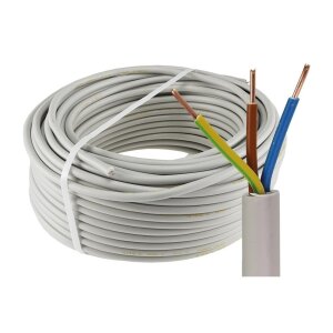 Stromleitung "NYM-J", 50m, isoliert 3G2,5,...