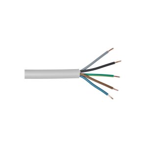 Stromleitung "NYM-J", 50m, isoliert 5G2,5,...