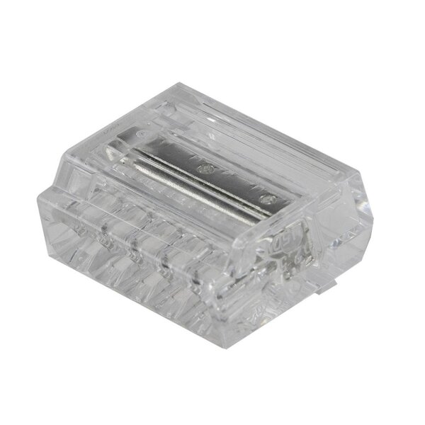 Steckbare Dosenklemmen, 50er Pack 1-polig, 5 Klemmstellen, 1-2,5mm²