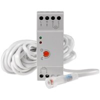 Dämmerungsschalter für Hutschiene 230V, 5m Kabel, externer Sensor IP65