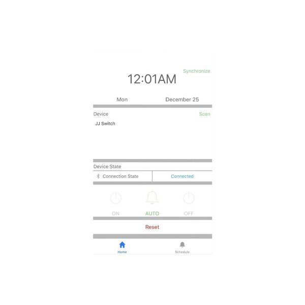 digitale Wochen-Zeitschaltuhr für Schalttafel-Einbau, 230V, mit Bluetooth