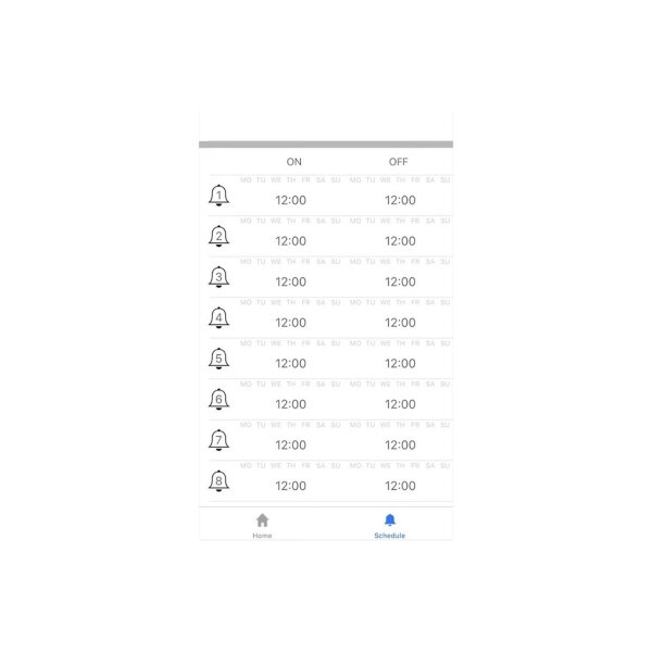 digitale Wochen-Zeitschaltuhr für Schalttafel-Einbau, 230V, mit Bluetooth