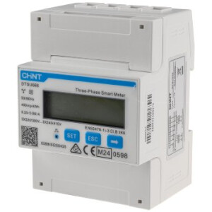 Drehstromzähler / Smartmeter DTSU666 MID geeicht 3-phasig 80A, 230/400V, 4TE