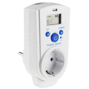 Steckdosen-Thermostat "ST-35 digi" max. 3500W, 5-30°C, EIN/AUS/AUTO, 230V